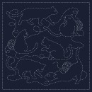 Sashiko Squares Col. 106 - 12